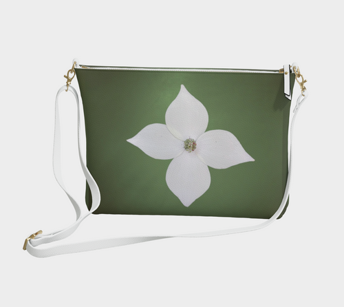 Fleur Blanche Crossbody Bag