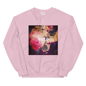 Roses + Vote Sweatshirt