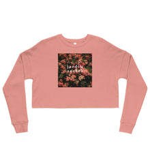 Rose Garden + Jardin Secret Crop Sweatshirt
