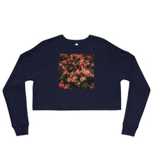 Rose Garden Crop Sweatshirt