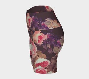 Rosebush Yoga Shorts