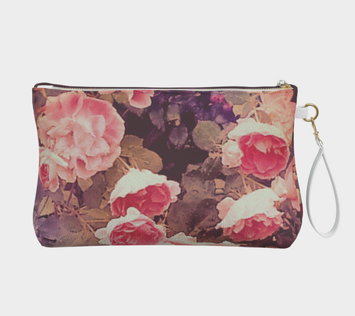 Rosebush Vegan Leather Makeup Bag