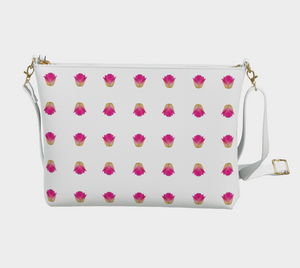 Pink Tulips Crossbody Bag