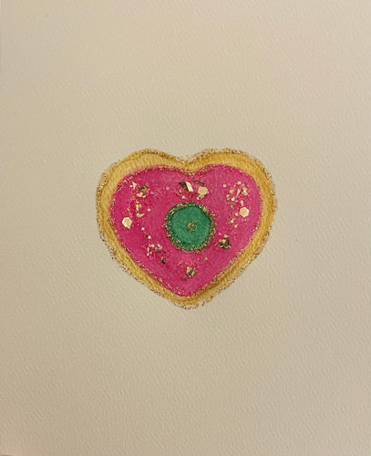 Pink Heart Card