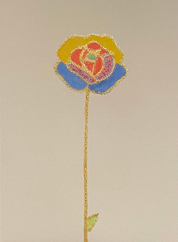 Rose II Watercolor Card