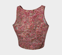 Magnolias athletic crop top