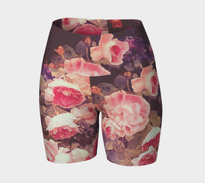 Rosebush Yoga Shorts