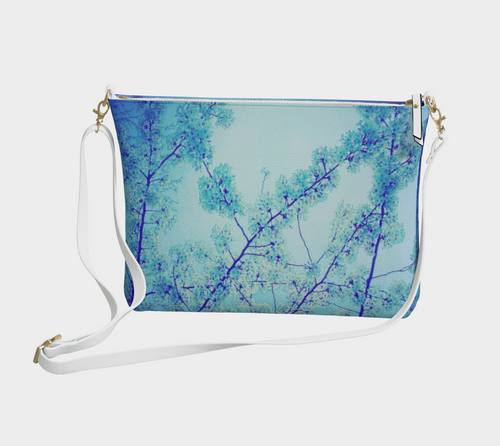 Blue Spring Crossbody Bag