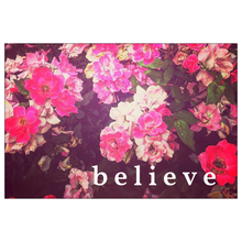 Night Roses + Believe Postcard
