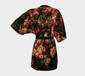 Rose Garden Kimono Robe
