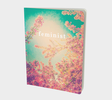 Pink Spring + Feminist Notebook (large)