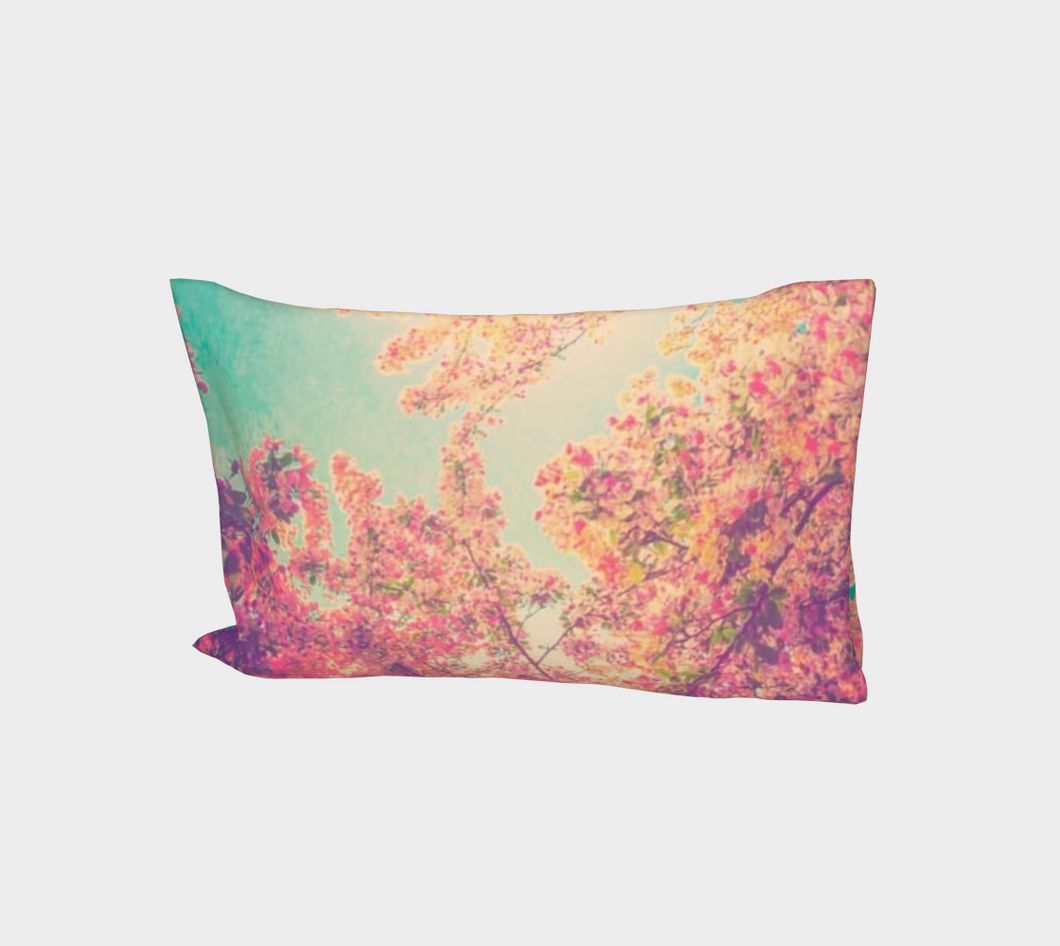 Pink Spring Bed Pillow Sleeve