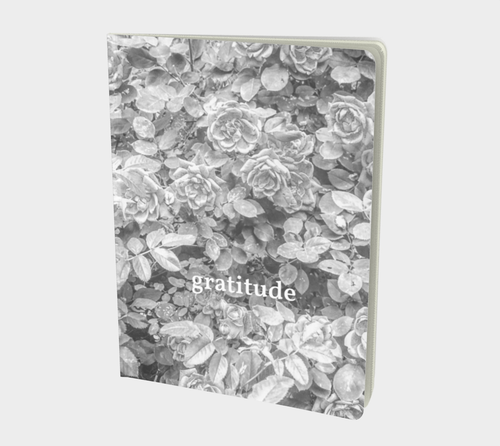 Roses en Noir et Blanc + Gratitude Journal