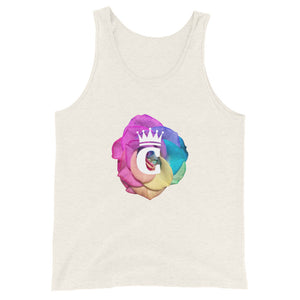 Calvinography + Rainbow Rose Tank Top