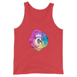 Calvinography + Rainbow Rose Tank Top