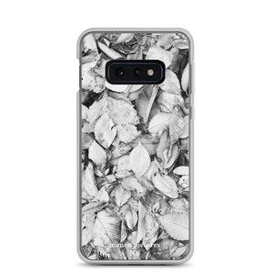 "Black & White Leaves" Samsung Case