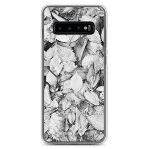 "Black & White Leaves" Samsung Case