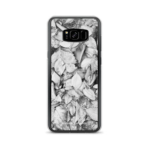 "Black & White Leaves" Samsung Case