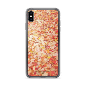 "Orange Leaves" iPhone Case