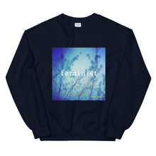 Blue Spring + Feminist Sweatshirt