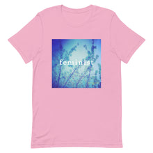 Blue Spring + Feminist T-Shirt