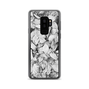 "Black & White Leaves" Samsung Case