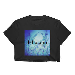 Blue Spring + Bloom II Crop Top