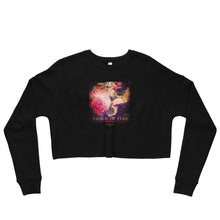 Roses + Como la flor Crop Sweatshirt