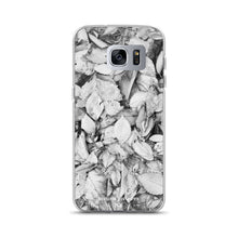 "Black & White Leaves" Samsung Case