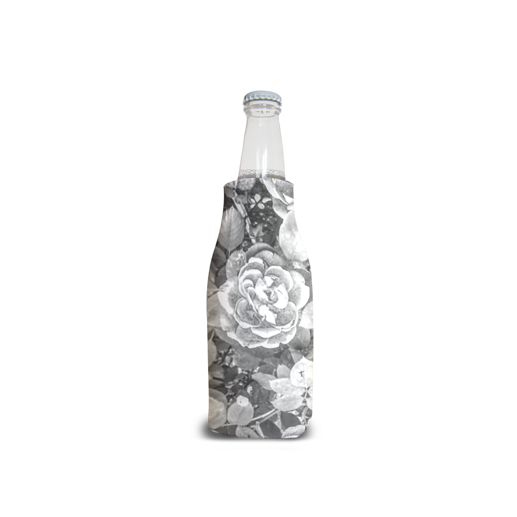 Roses en Noir et Blanc Bottle Cooler
