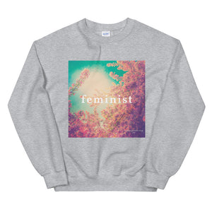 Pink Spring + Feminist Sweatshirt