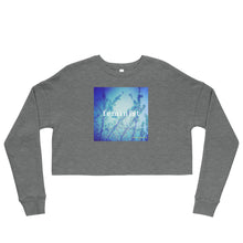 Blue Spring + Feminist Crop Sweatshirt