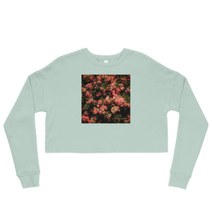 Rose Garden Crop Sweatshirt