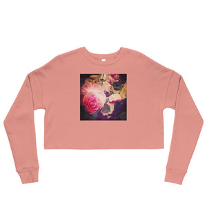 Roses Crop Sweatshirt