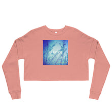 Blue Spring + Dance Crop Sweatshirt