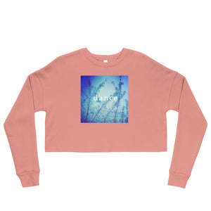 Blue Spring + Dance Crop Sweatshirt