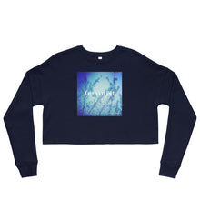 Blue Spring + Feminist Crop Sweatshirt